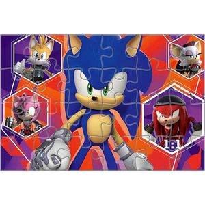 Ravensburger - Sonic puzzel, 24 gigantische vloercollectie, 24 stukjes