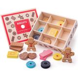 Bigjigs Toys - Houten Box met Koekjes