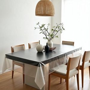 Raved transparant tafelzeil  140 cm x  180 cm - 0.15 mm - PVC - Afwasbaar