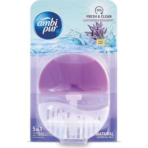 WC Luchtverfrisser - 6 x Navulling 55ml - Lavendel en Rozemarijn