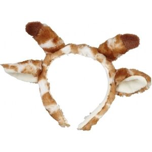 Giraffe dieren verkleed oren diadeem - Dieren pakje voor kinderen