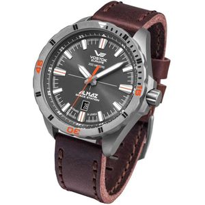 Vostok Europe NH35A-320H263 horloge heren - bruin - titanium