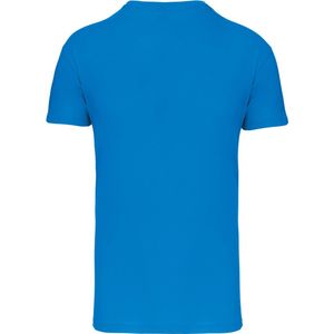 Tropisch Blauw T-shirt met V-hals merk Kariban maat XL