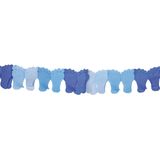 Folat - Blauwe baby voetjes slinger (6 meter)