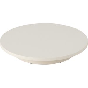 J-Line draaischijf Rond 100kg - plateau - kunststof - wit - small