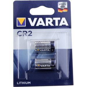 Varta Lithium Batterij CR2 3 V 2-Blister