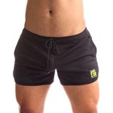 Sport Fucker - Jersey - Semi-transparante Mesh Short - Zwart XL
