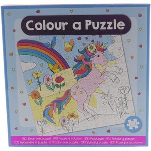 Mini Puzzel Kleuren Unicorn