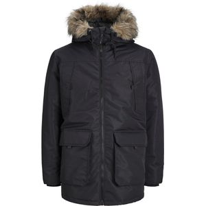 JACK&JONES JJECONSTRUCT FAUX FUR PARKA SN Heren Parka - Maat M