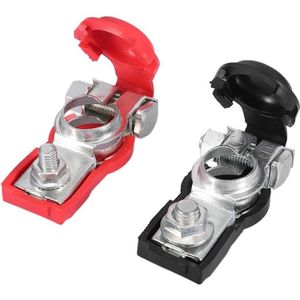 1 paar snelklemmen accupaalklemmen - aansluitklemmen autoaccu-kabelklemmen .