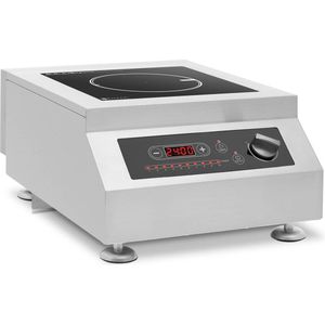 Royal Catering Inductieplaat - 22 cm - 10 niveaus - timer - Royal Catering