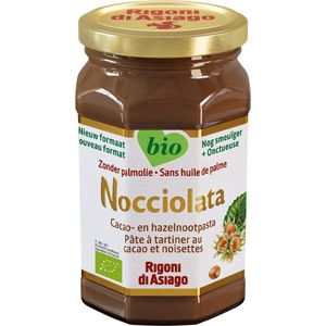 Nocciolata Chocolade hazelnootpasta biologisch 650 gram