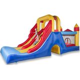 Avyna Springkussen Double Mega Slide 4-1 - Happy Bounce