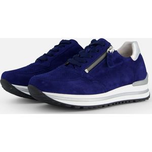 Gabor Sneakers blauw Suede - Dames - Maat 38