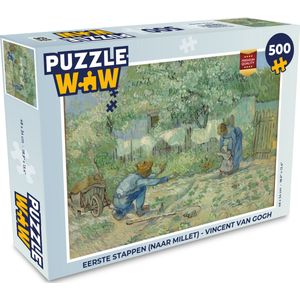 Puzzel Eerste stappen (naar Millet) - Vincent van Gogh - Legpuzzel - Puzzel 500 stukjes