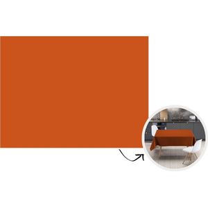 Tafelkleed - Tafellaken - 240x180 cm - Terracotta - Bruin - Palet - Effen - Kleuren - Kleur - Binnen en Buiten