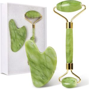 Gua Sha - Gezichtsverzorging - Steen - Jade - Geschikt Voor Ontspanning Van Het Gezicht