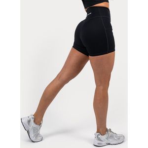 XXL Nutrition - Pulse Shorts - Sportbroek Dames Kort, Korte Legging, Korte Broek Fitness - Zwart - Maat S