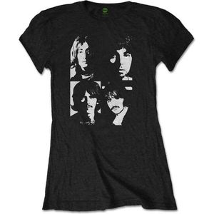 The Beatles - Back In The USSR Dames T-shirt - S - Zwart