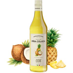 ODK Siropen - Cocktail Siroop - Pina Colada Siroop - Glutenvrij