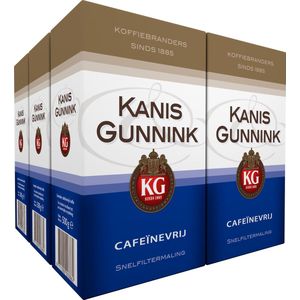Kanis & Gunnink Decaf Filterkoffie - 6 x 500 gram