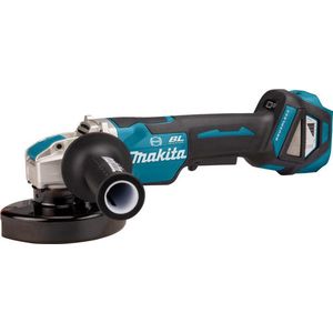Makita DGA519ZJ 18V Accu 125 Mm X-LOCK Haakse Slijper In Mbox Zonder Accu's En Lader