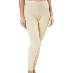 Nina von C dames Wollen legging / Thermo broek - 38 - Blauw