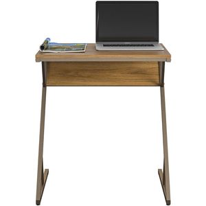 Regal|Accenttafel/laptoptafel in walnootlook