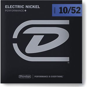 Dunlop E-Git.snaren de 10-52 nikkel omwonden - Elektrische gitaarsnaren
