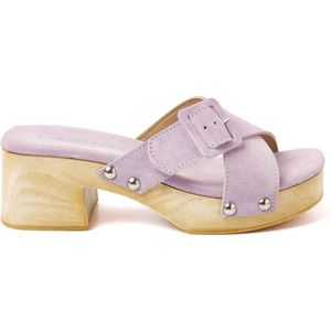 Lazamani Dames Clogs 31.226 Lilac