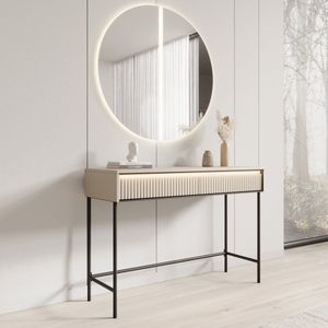 Meubella - Kaptafel Timoteo - Beige - 112 cm
