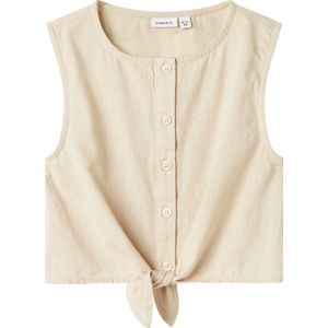 NAME IT - NMFFALINNEN SL TOP - Meisjes - Blouses