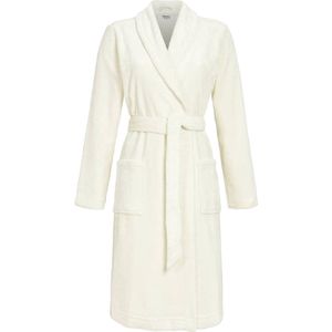 Lange witte fleece badjas van Ringella - Wit - Maat - 42