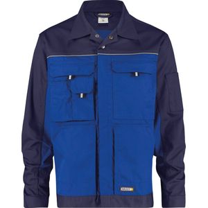 DASSY® Lugano Tweekleurige werkvest - maat M - KORENBLAUW/MARINEBLAUW