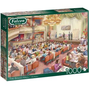 Falcon de Luxe Puzzel The Bingo Hall 1000 Stukjes