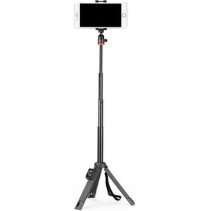 JOBY TelePod™ Mobile Tripod 1/4 inch Zwart Incl. smartphonehouder, Kogelkop