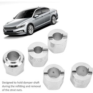 Front Shock Absorber Strut Nut Socket Practical Rustproof Different Sizes Carbon Steel 5pcs - Cars .