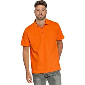 Oranje poloshirts voor heren - Oranje herenkleding - Werkkleding/casual kleding L (40/52)
