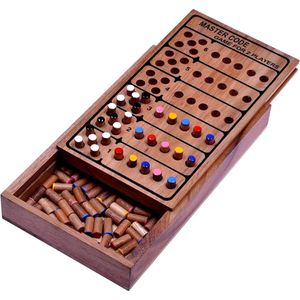 Mastermind – Handgemaakt Houten Logicaspel voor 2 Personen