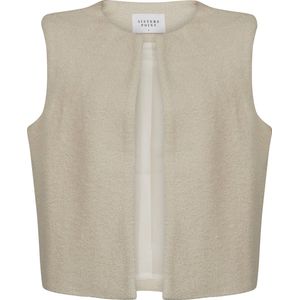 SISTERS POINT N.Guca-ve Dames Gilet - Beige - Maat M