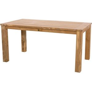 Tuintafel recycled teak 180x90 cm - naturel