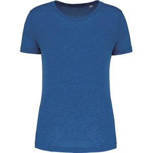 Damessport-T-shirt triblend met ronde hals 'Proact' Sporty Royal Blue - XXL
