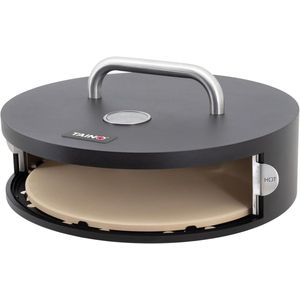 Pizzabox met deksel voor gasgrill - pizza-opzetstuk en pizzasteen