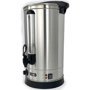 HCB® - Professionele Horeca Waterboiler - dubbelwandig - 20,5 liter - 230V - RVS / INOX - 37x33x56 cm (BxDxH) - 3.4 kg