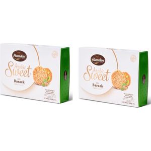 Hamdan Multipak Barazek Sesam Koekjes - Midden Oosterse koekjes - 2 x 350 Gram