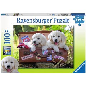 Even Op Adem Komen 100pcs XXL Puzzel (Honden Thema)