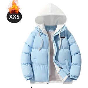 Nivard Winterjas - Parka - Heren - Winter - Jas - Volwassen - Stijlvol - Met Capuchon - Gewatteerde Jas - Blauw - XXS