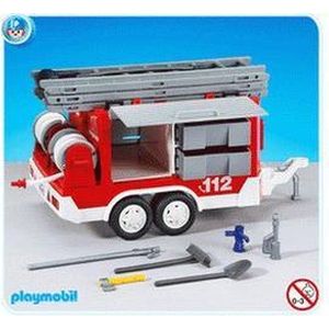 Playmobil Brandweer-aanhangwagen - 7485