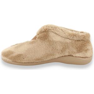 Comfort Plus Dames Pantoffel Taupe TAUPE 37