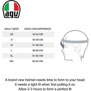 AGV Tourmodular Perception motorhelm mat zwart fluo geel systeemhelm S